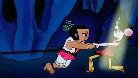 葫芦小金刚:蝴蝶妖怪好棒,关键时候去救葫芦娃,这多幸福啊