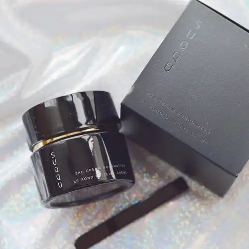 粉底suqqu苏酷记忆塑性霜磨皮油粉底液奶油膏遮粉底液