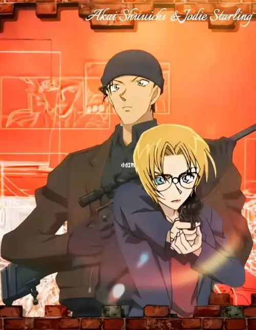 赤井秀一你好大的福气,女朋友朱蒂33又飒又美,身材正点!