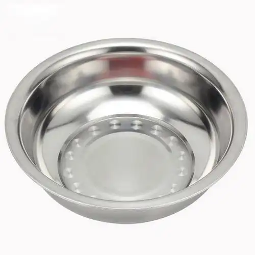 【超低价】不锈钢反边面盆 32cm-45cm 洗脸盆 菜盆