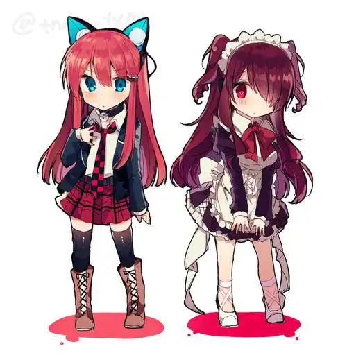 q版 萌 可爱 卡通 头像 萌物