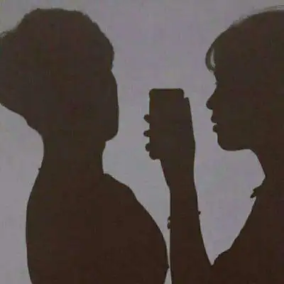 好看双人影子情头 唯美情侣影子高清图片_情侣头像_美头网