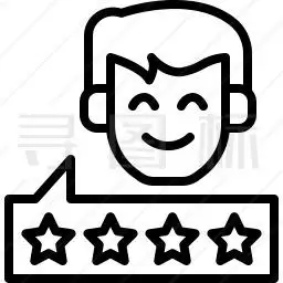评价图标