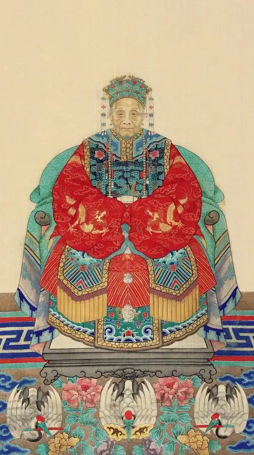 【祖宗像 立轴 设色绢本】拍卖品_图片_价格_鉴赏_绘画_雅昌艺术品拍