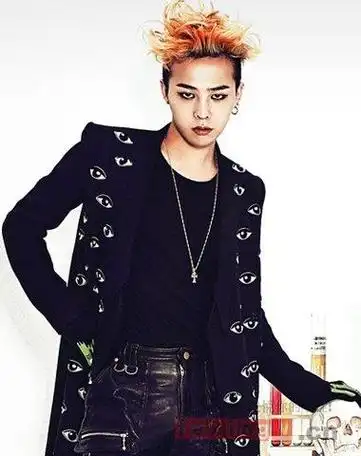 权志龙造型解析,gd挑战夕阳红造型,突然觉得也很帅!