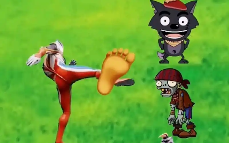 奥特曼的臭脚丫