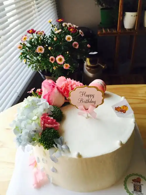 鲜花蛋糕