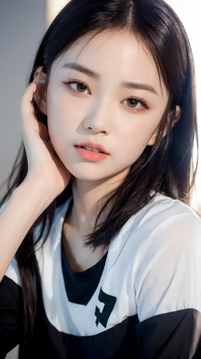 ai美女-五官精致的时尚模特(4)#模特# #ai# #ai绘画