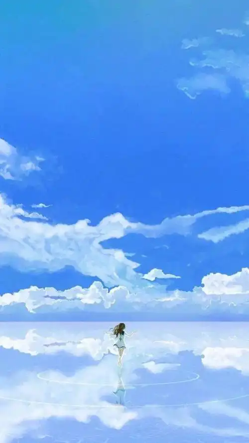 二次元风景插画,治愈心灵