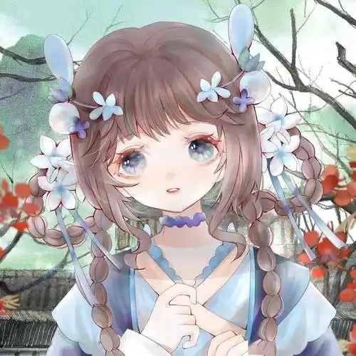 女生头像动漫 高级好看仙气飘飘_侵权_来自_图文