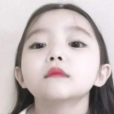 呆萌可爱小女孩图片高清头像