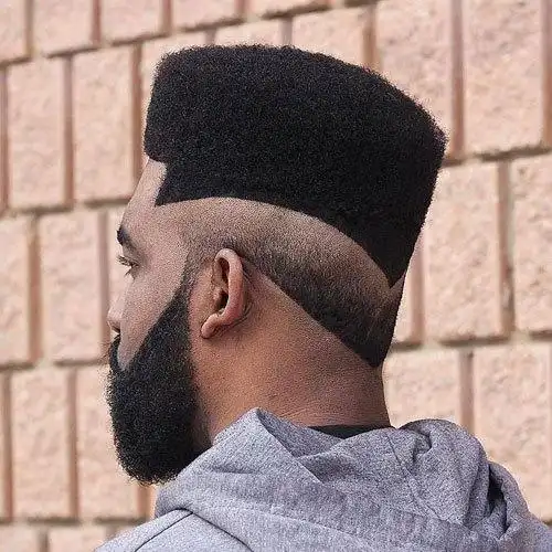 2017黑人平顶发型欣赏黑人发型魅力