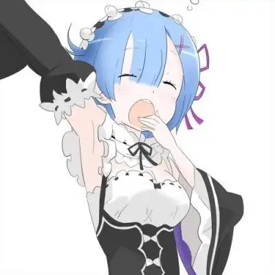 超级可爱二次元雷姆头像