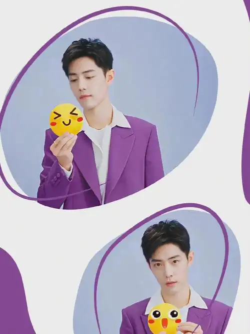 我可太爱紫色了#肖战 #肖战壁纸  #每日壁纸  #壁纸分享  #紫色系