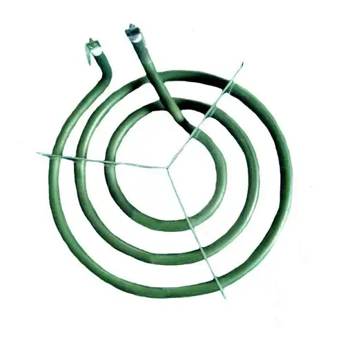 蚊香型加热管圆形干烧暖风机发热盘电热管电炒锅 220v加温发热管