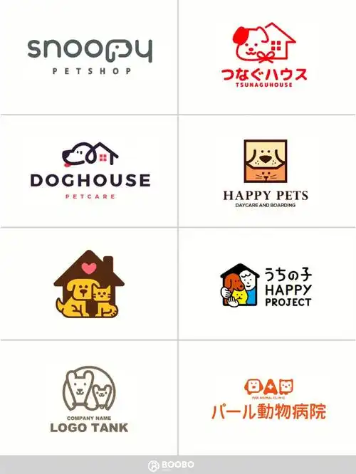 宠物元素logo宠物logo设计思路
