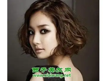 五款女生短发烫发的发型 清纯范熟女范都有