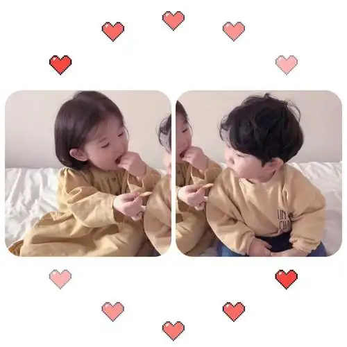 有哪些可爱小萌娃的情侣头像? - 知乎