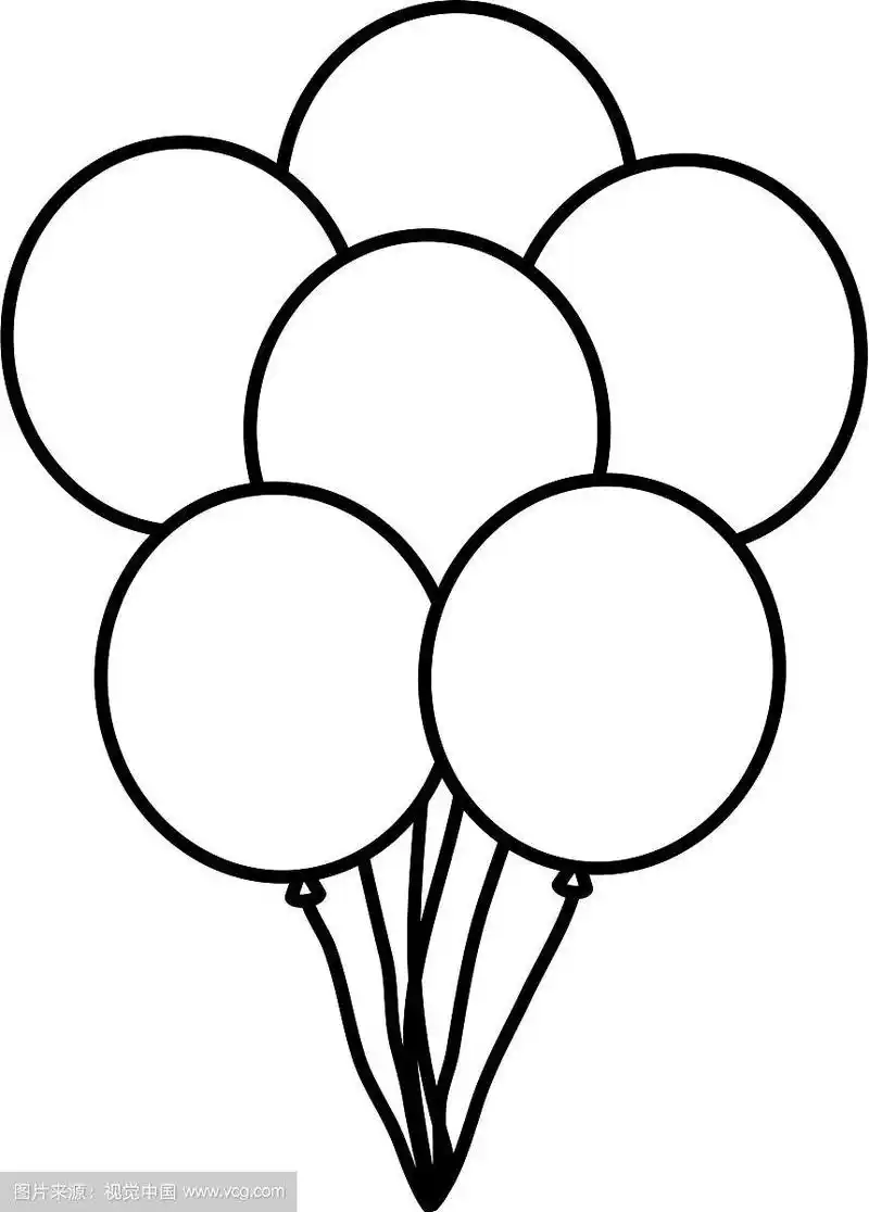 气球氦气浮动图标