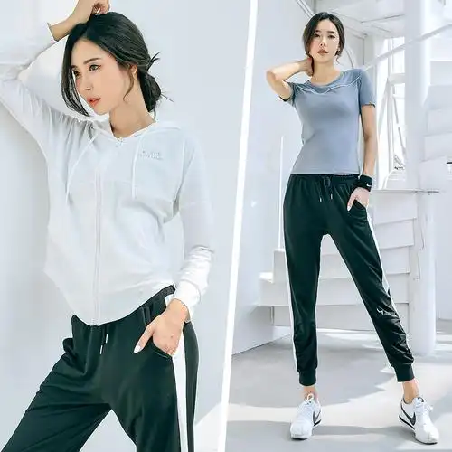 女士晨跑运动套装