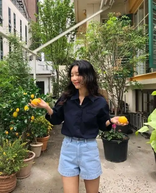 韩国时尚博主春夏气质穿搭日常