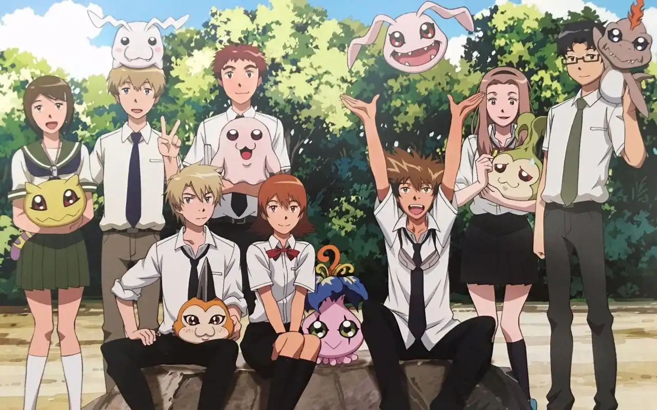 剧场版《数码宝贝》公布角色22岁造型,大和帅气,太一非主流