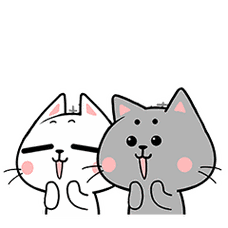 猫与熊之n仔动态表情情侣撒狗粮必备表情包