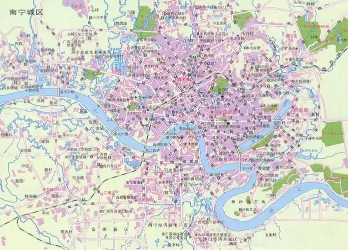 南宁市中心在哪