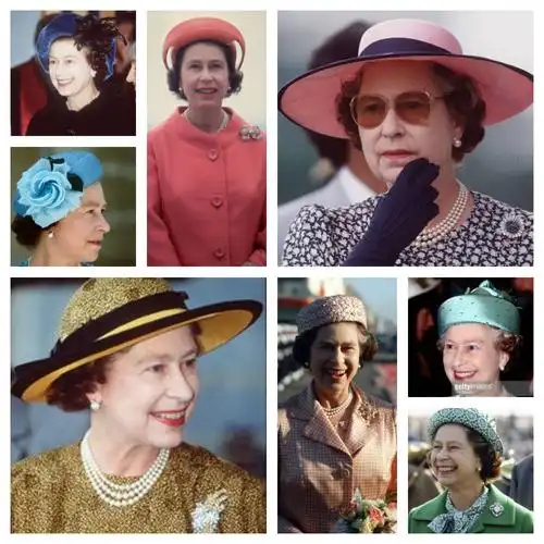 原创英国女王帽子大全