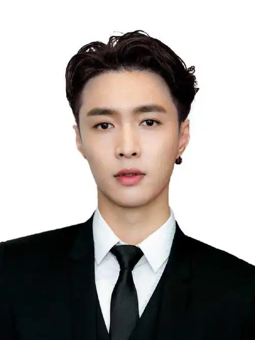 内娱男明星的证件照#轻轻地放一个纯天然脸00一寸照精灵耳特别孟栽