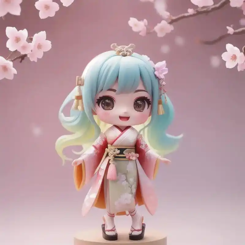 ai盲盒娃娃汉服小姐姐