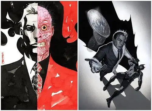 双面人彻底堕入黑暗面