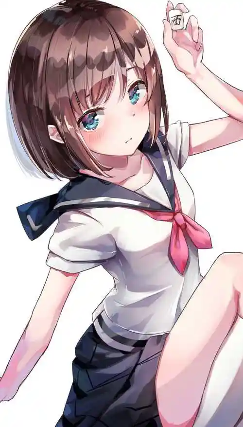 小林立天才麻将少女pixiv插画图片