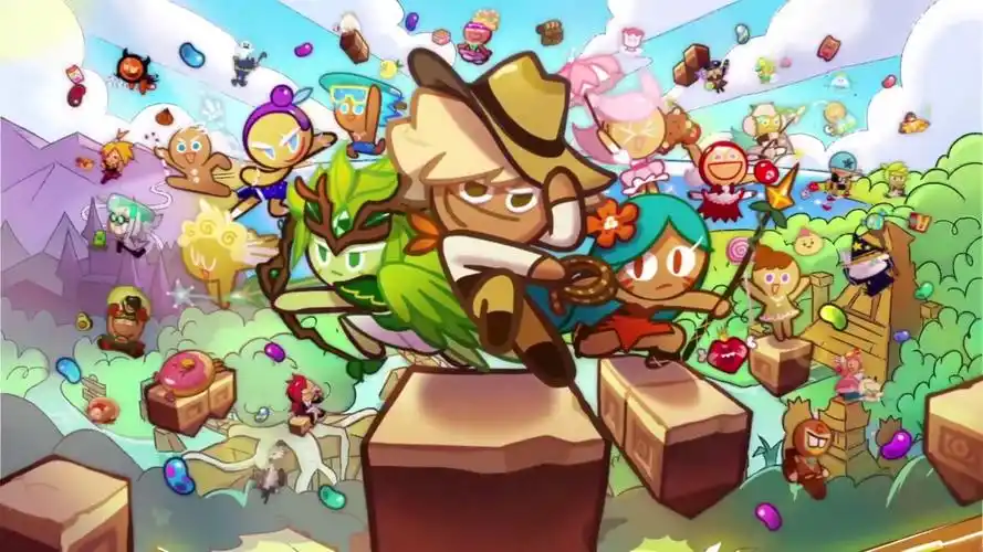 【跑跑姜饼人】你可能从来没见过如此好玩的休闲益智类手游√_哔哩