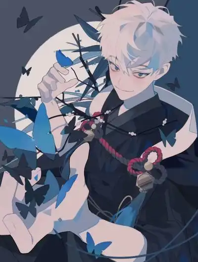 封面#手绘#男头#壁纸#原创#头像#同人#插画#高冷#萌#清新#帅气#简单