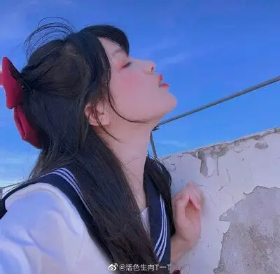 软妹头像〕 jk 双马尾 可爱 玩网 真人女头 "喜欢一个可爱的人 会让