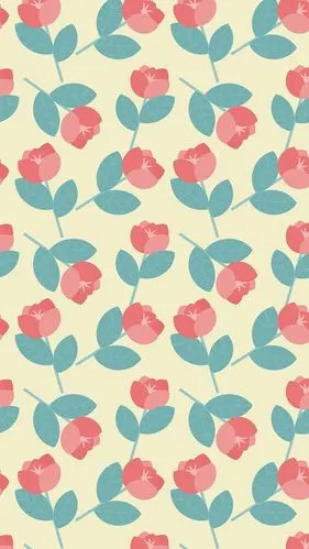 分享一组iphone小清新小碎花背景壁纸