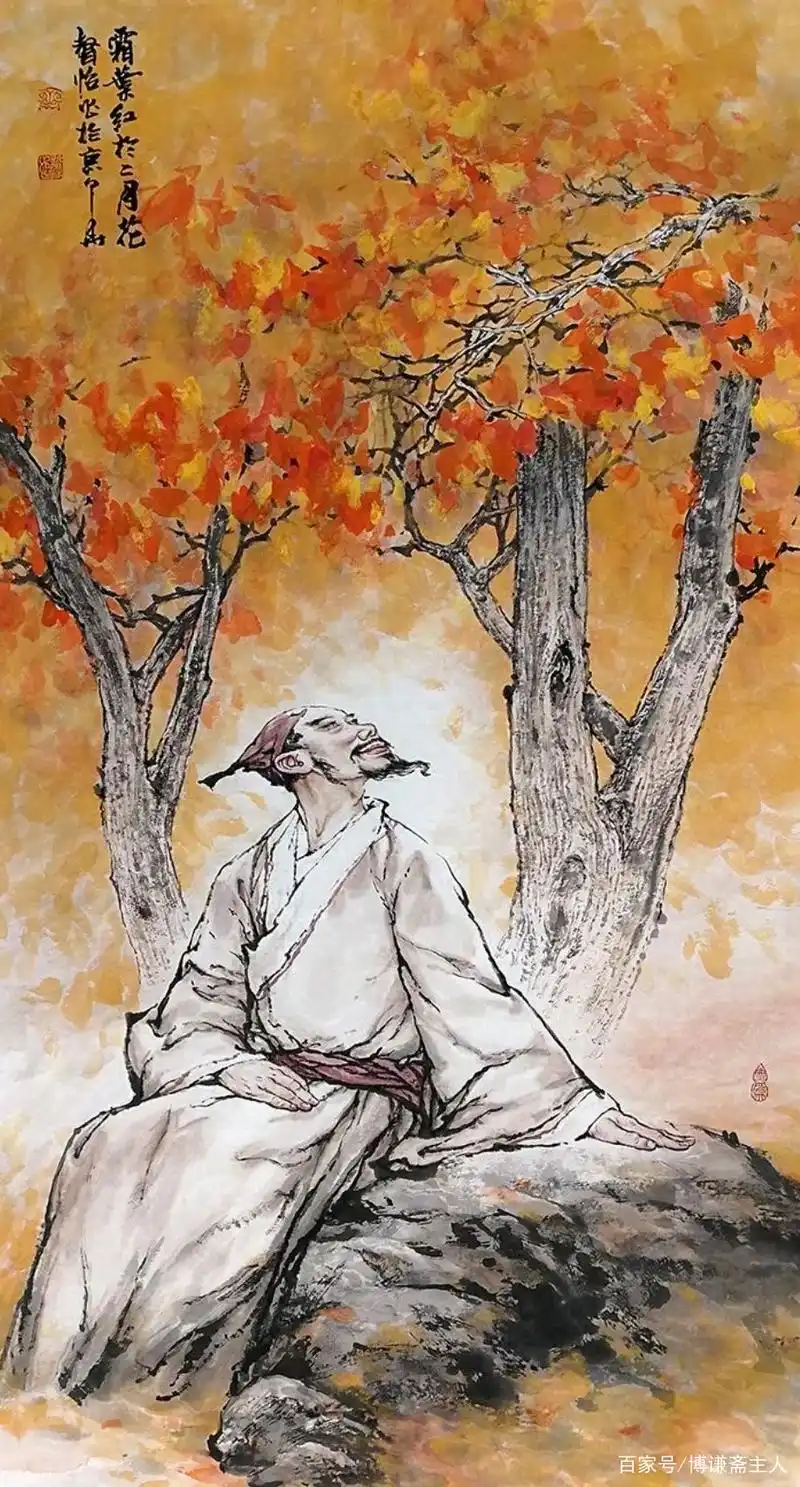 飘逸大气 仙风道骨——画家齐声怡中国古代名人人物写意国画作品