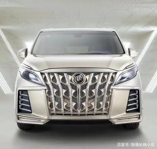 蒙娜丽莎版gl8曝光前脸嵌入黄金甲内饰比肩商务舱