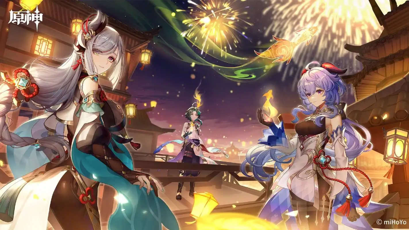 原神壁纸#  #高清电脑壁纸#  #电脑桌面壁纸#   官网宣传2k高清壁纸