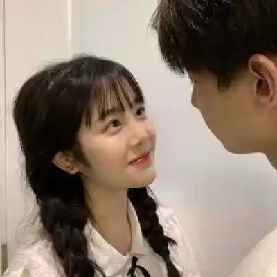 抖音超火情头双人头像,情侣头像图片-回车桌面