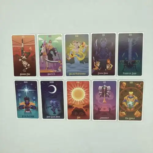 jojo的奇妙冒险之旅塔罗牌jojo荣神塔罗牌jojo奇妙冒险桌游牌53张