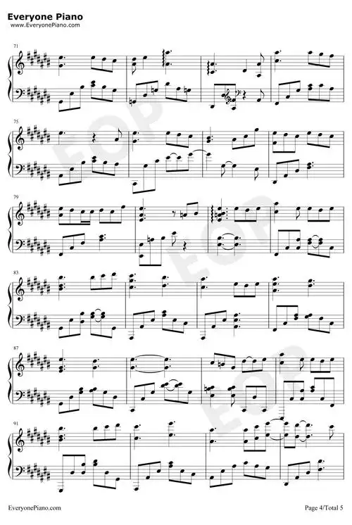 缘起钢琴谱_周深_白蛇缘起推广曲