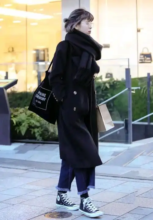 东京街拍 素人私服穿搭 日本小姐姐冬季出街穿搭合辑 日常舒适的时尚