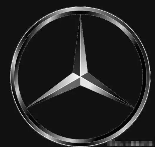 奔驰标志宝马标志矢量图纯洁的奔驰logo,小清新文艺范儿德国产汽车