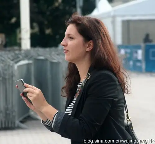 维尔纽斯街头别具风情的立陶宛美女图