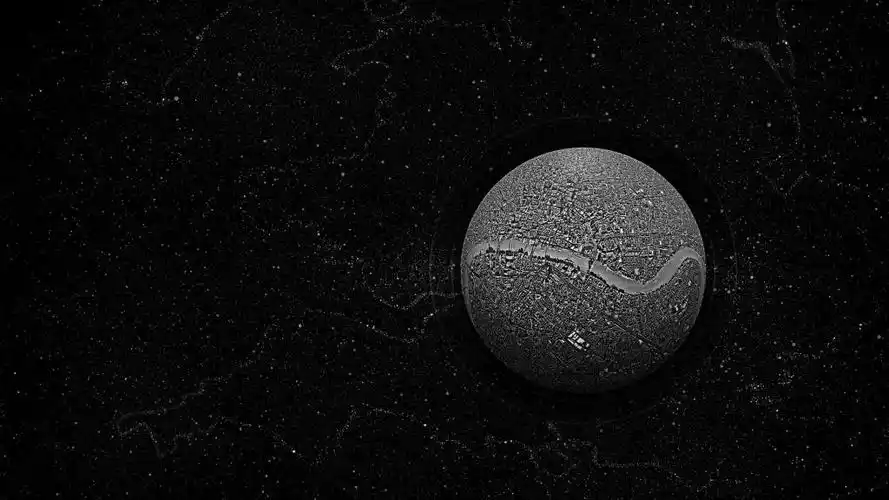 灰色的行星,宇宙,图片,壁纸 - 桌面巴士