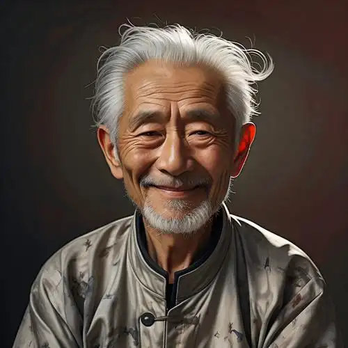 白发老人的岁月韵味头像