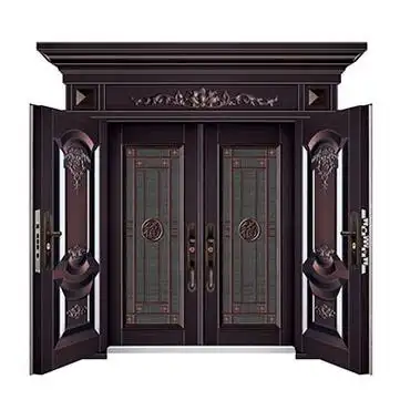 非标 门十大名牌-铸铝门生产厂家-锌合金别墅大门-福