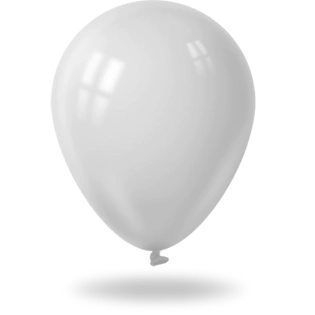 乳白色气球